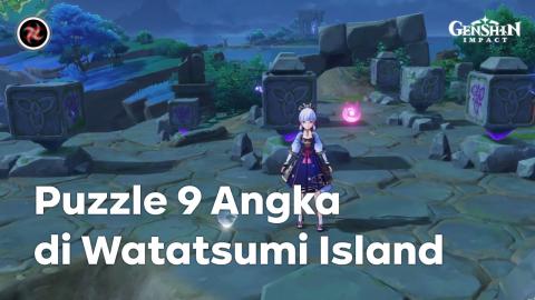 Genshin Impact: Puzzle 9 Cube Watatsumi Island